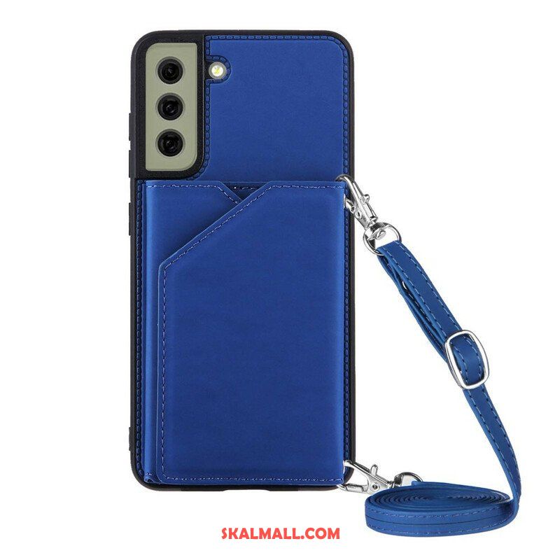 Skal Samsung Galaxy S21 FE Multi-card Support Handsfree Och Lanyard