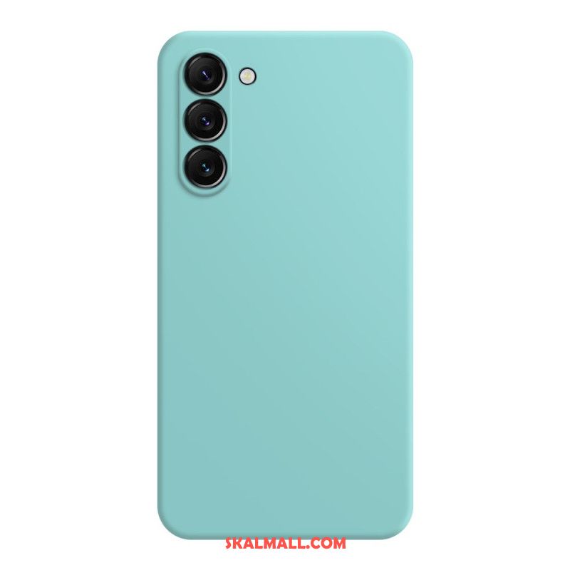 Skal Samsung Galaxy S24 Plus 5g Telefonfodral Silikon Med Raka Kanter