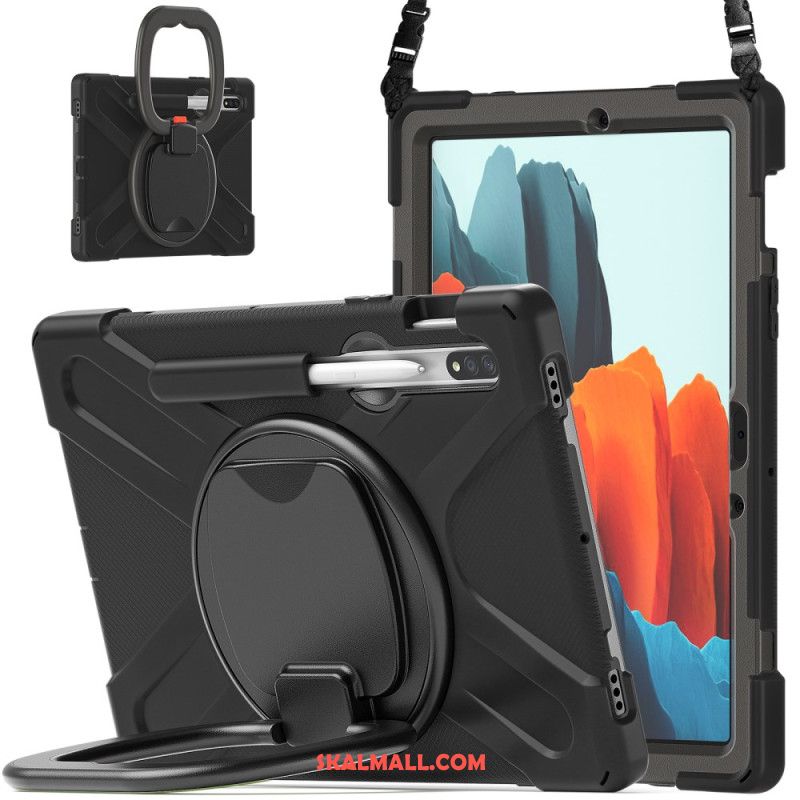 Skal Samsung Galaxy Tab S9 Roterande Stöd Och Axelrem