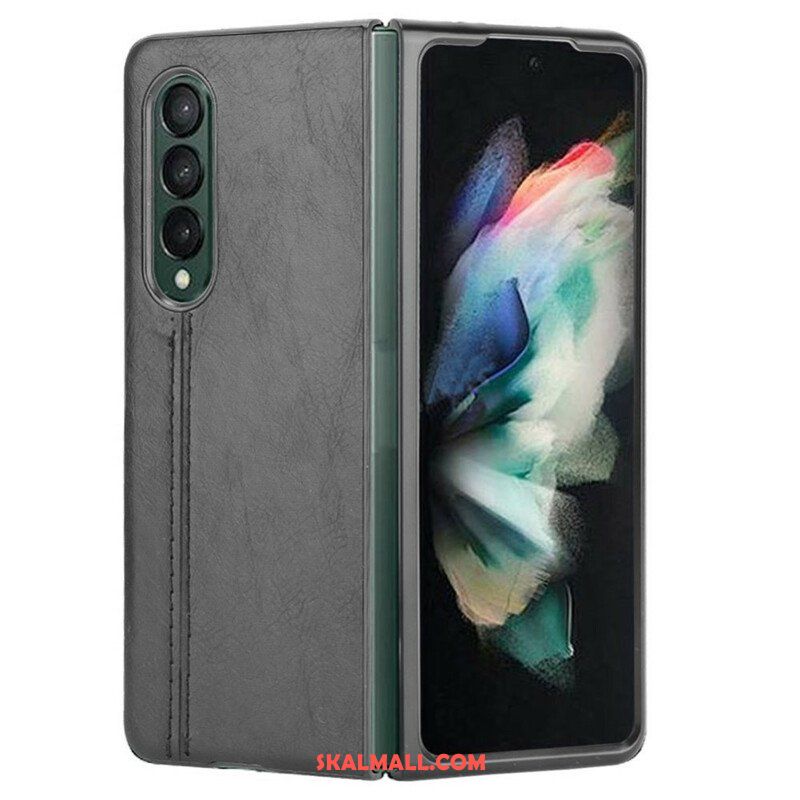 Skal Samsung Galaxy Z Fold 3 5G Couture Lädereffekt