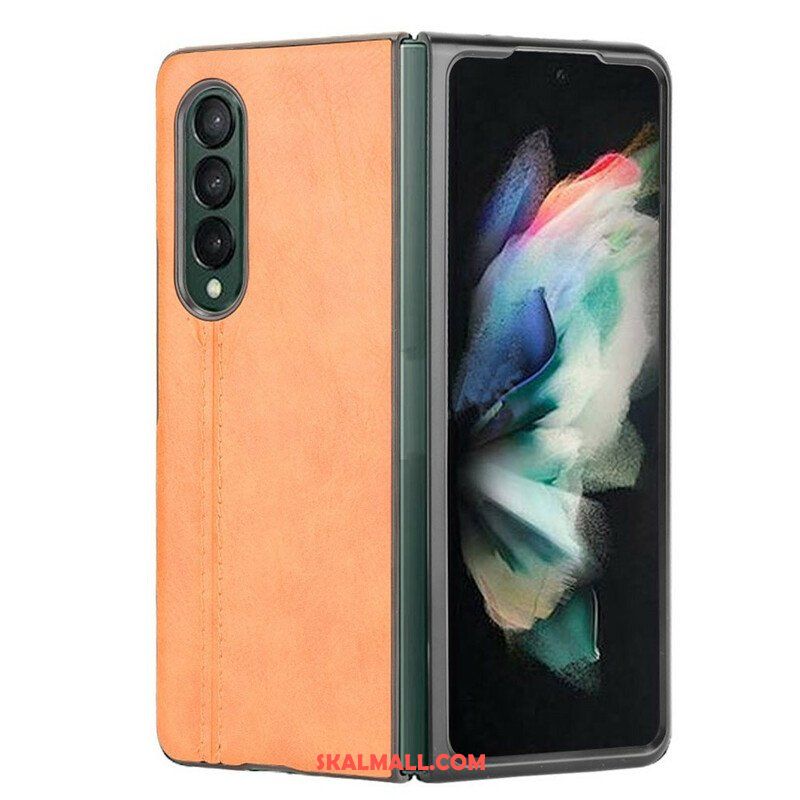 Skal Samsung Galaxy Z Fold 3 5G Couture Lädereffekt