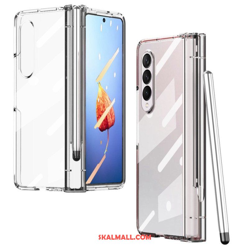 Skal Samsung Galaxy Z Fold 4 Frostat Skal Med Penna