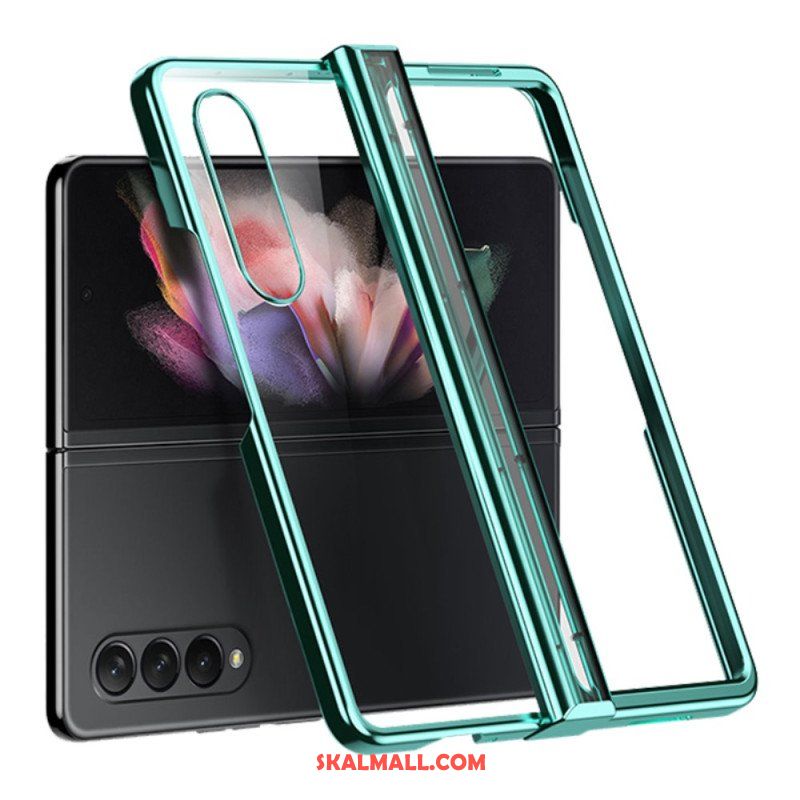 Skal Samsung Galaxy Z Fold 4 Klart Metalliskt Gångjärn