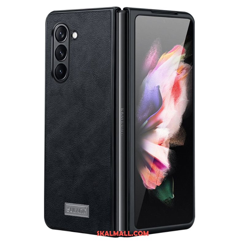 Skal Samsung Galaxy Z Fold 5 Elegance Läder Abeel