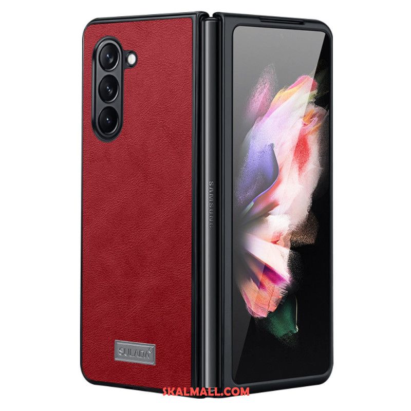 Skal Samsung Galaxy Z Fold 5 Elegance Läder Abeel
