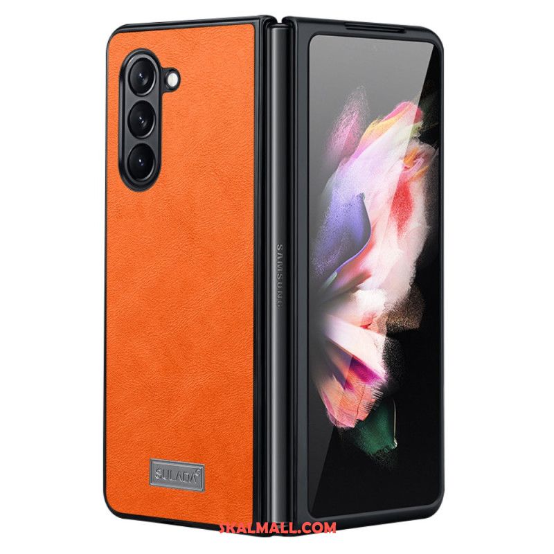 Skal Samsung Galaxy Z Fold 5 Elegance Läder Abeel