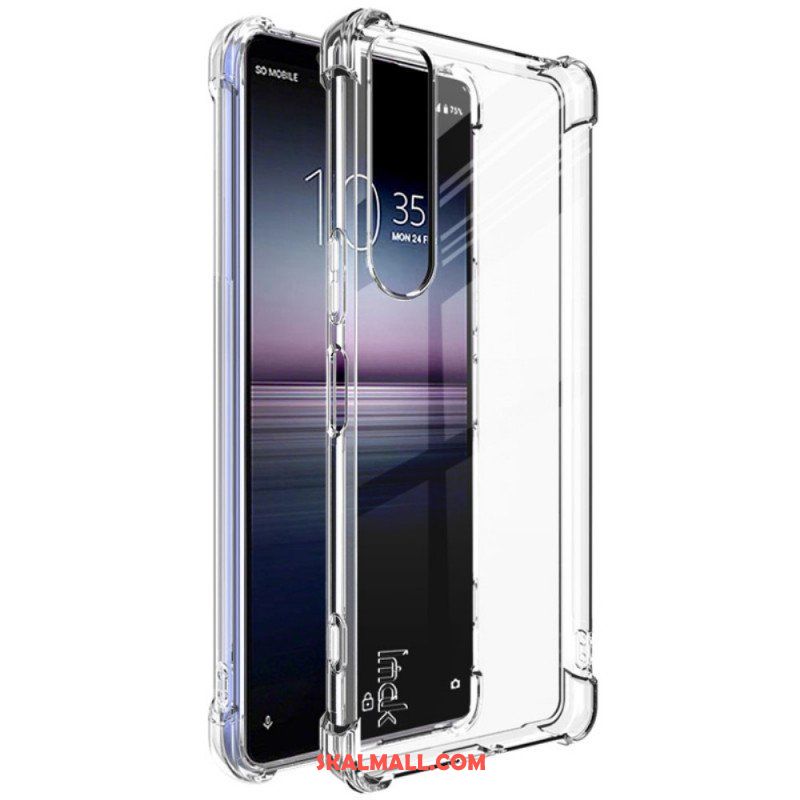 Skal Sony Xperia 1 IV Transparent Med Imak Screen Film