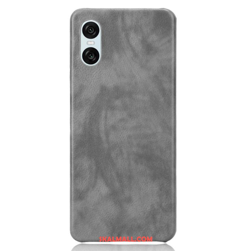 Skal Sony Xperia 10 Vi Telefonfodral Läderstil