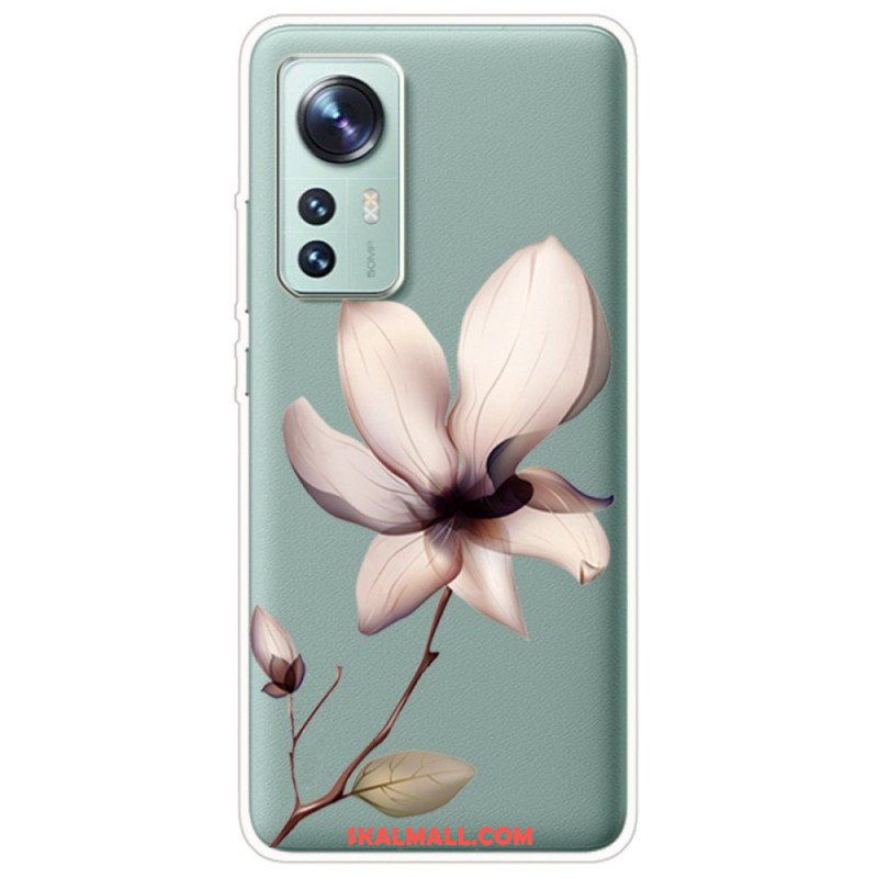 Skal Xiaomi 12 / 12X Transparent En Blomma