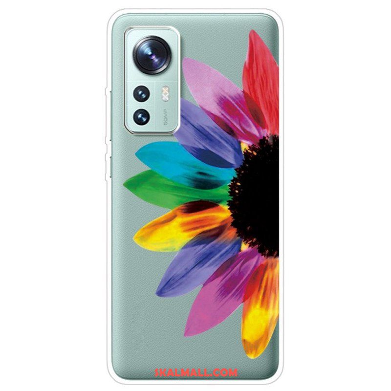 Skal Xiaomi 12 Pro Blommigt Silikon