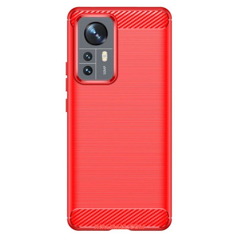 Skal Xiaomi 12 Pro Borstad Kolfiber