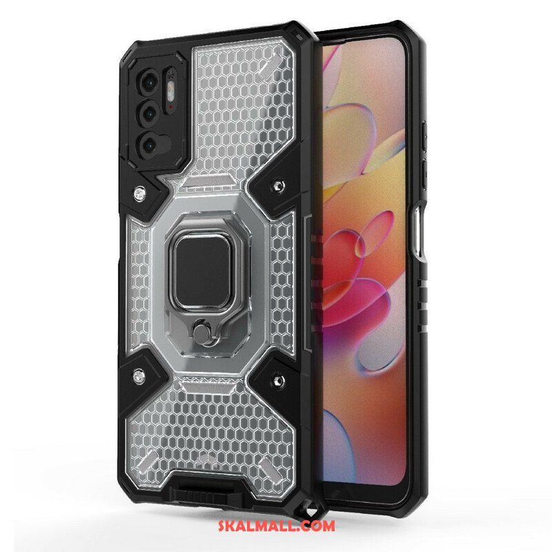 Skal Xiaomi Redmi Note 10 5G Honeycomb Med Ring