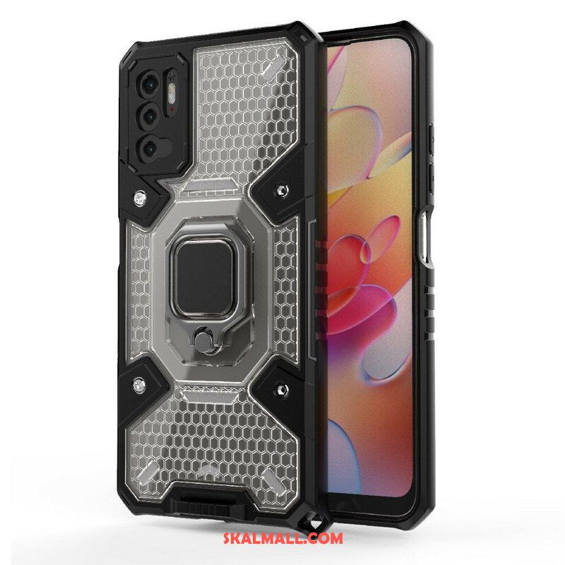 Skal Xiaomi Redmi Note 10 5G Honeycomb Med Ring