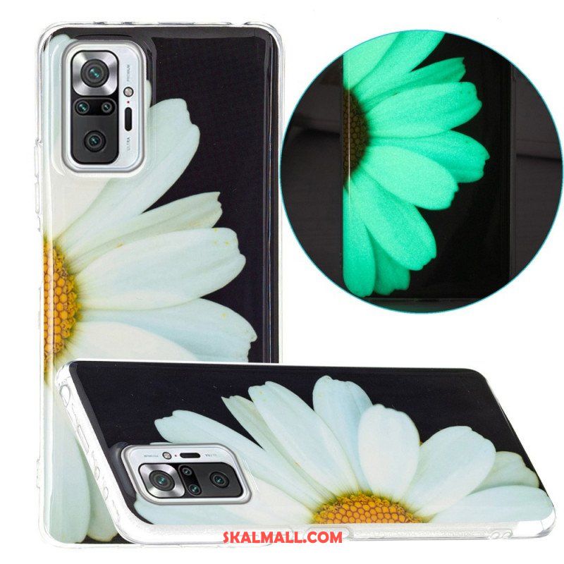 Skal Xiaomi Redmi Note 10 Pro Fluorescerande Flower Series