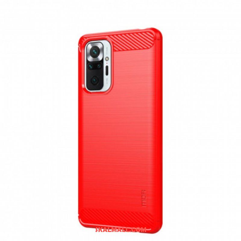 Skal Xiaomi Redmi Note 10 Pro Mofi Borstad Kolfiber