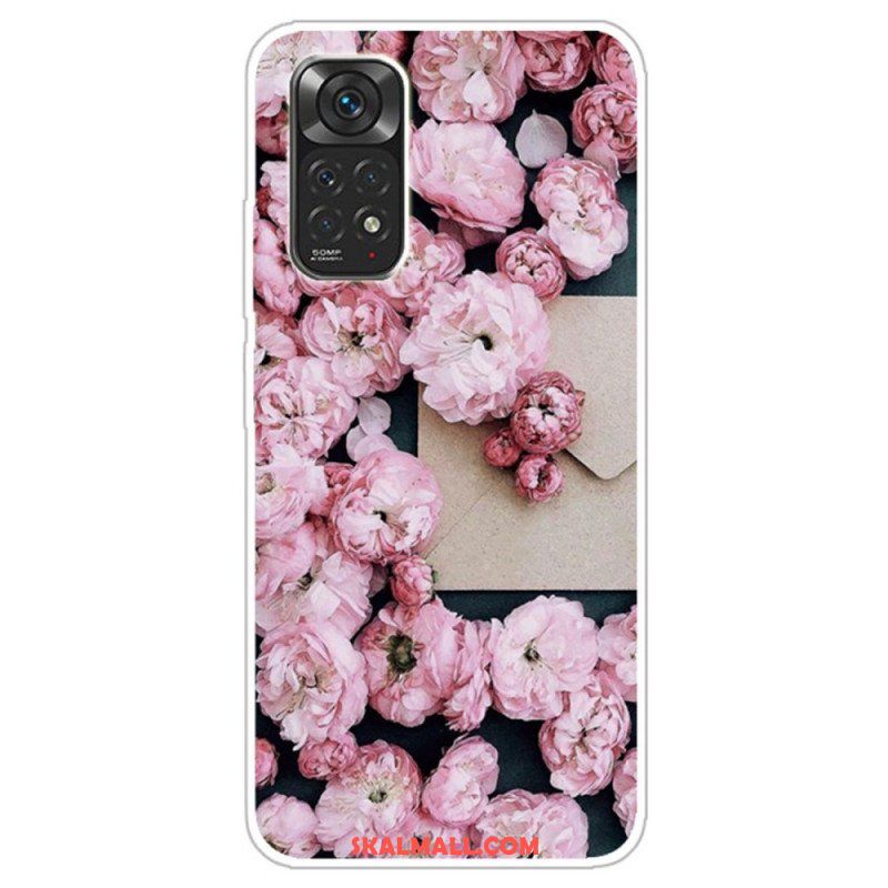 Skal Xiaomi Redmi Note 11 / 11S Intensiva Blommor