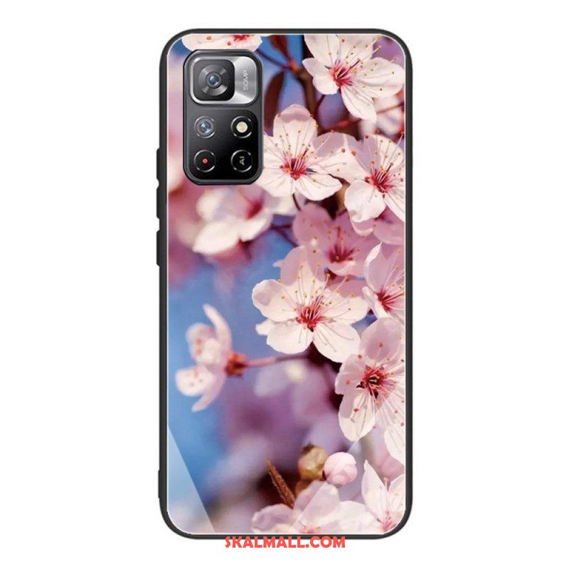 Skal Xiaomi Redmi Note 11 Pro Plus 5G Härdat Glas Blommor