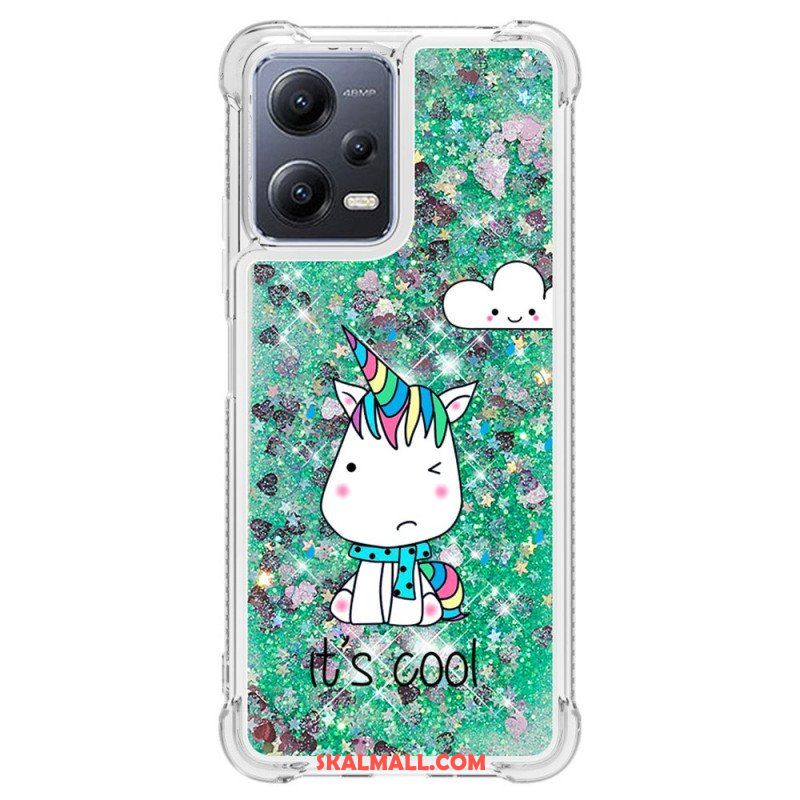 Skal Xiaomi Redmi Note 12 5G Glitter Enhörningar