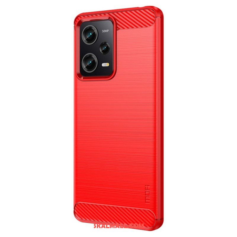 Skal Xiaomi Redmi Note 12 Pro Mofi Borstad Kolfiber