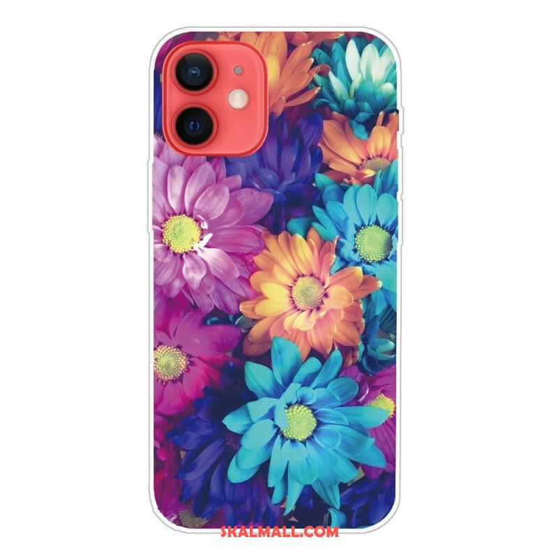 Skal iPhone 13 Mini Flexibla Blommor