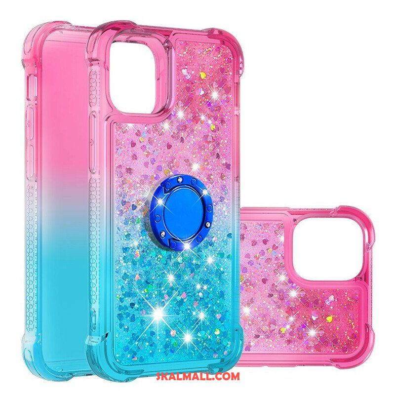 Skal iPhone 13 Mini Glitter Ring-bracket