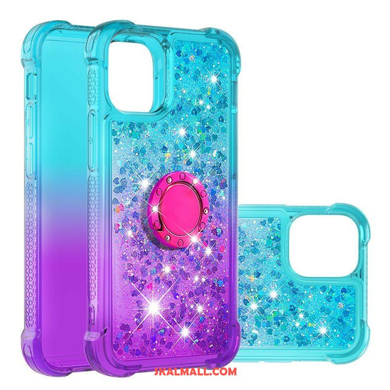 Skal iPhone 13 Pro Max Glitter Ring-bracket