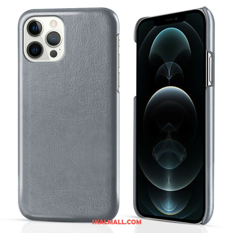 Skal iPhone 13 Pro Max Ksq Lädereffekt