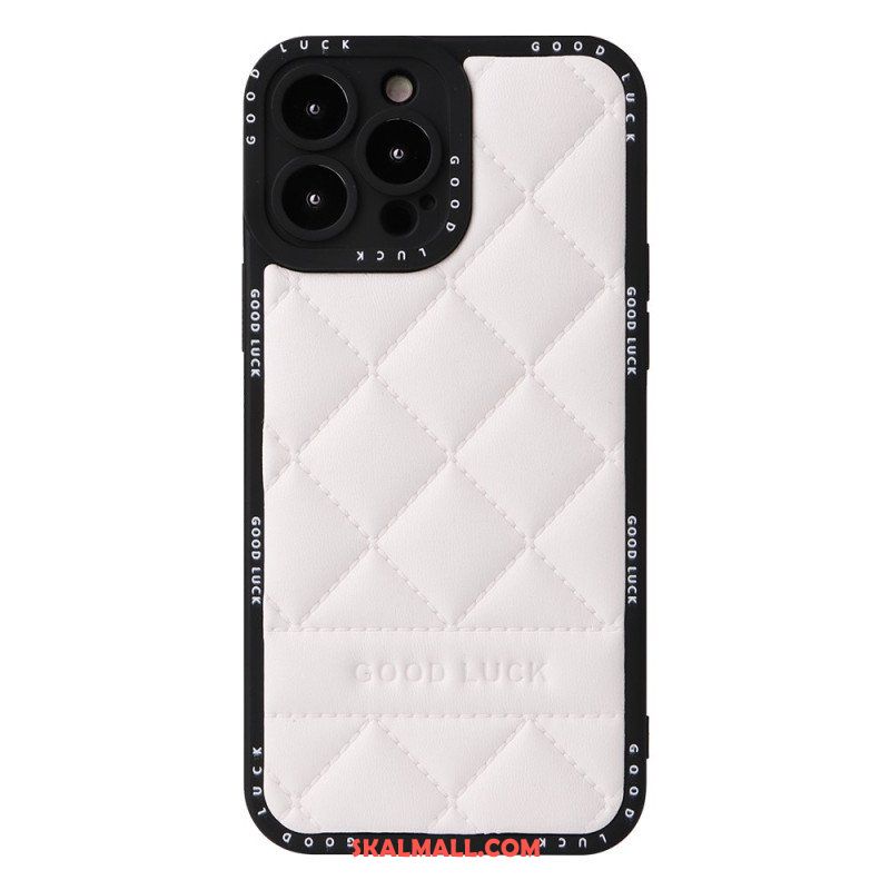 Skal iPhone 14 Pro Lycka Till Quilted