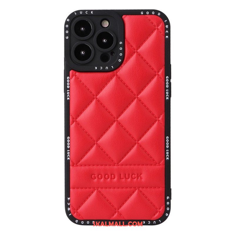 Skal iPhone 14 Pro Lycka Till Quilted