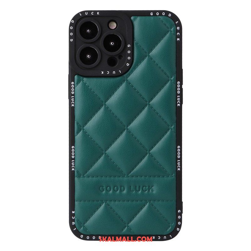 Skal iPhone 14 Pro Lycka Till Quilted