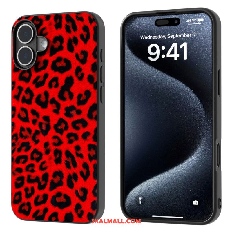 Skal iPhone 16 Leopardstil