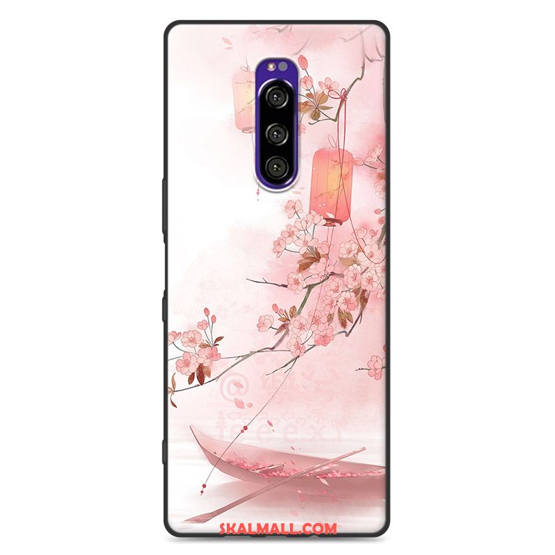 Sony Xperia 1 Skal Mjuk Rosa Silikon Mobil Telefon Skydd Köpa