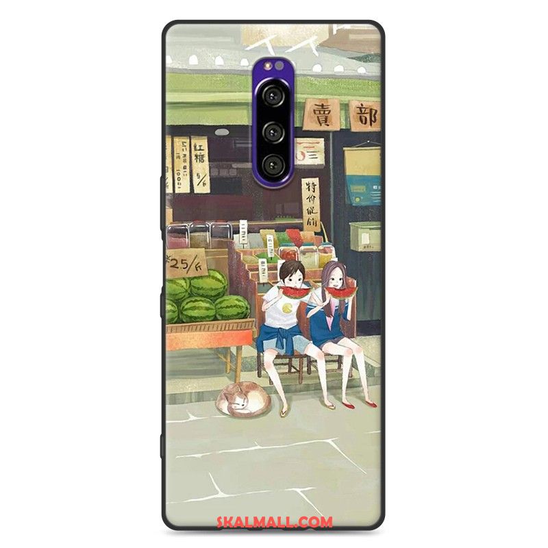 Sony Xperia 1 Skal Mjuk Tecknat Personlighet Mobil Telefon Liten Fodral Billigt