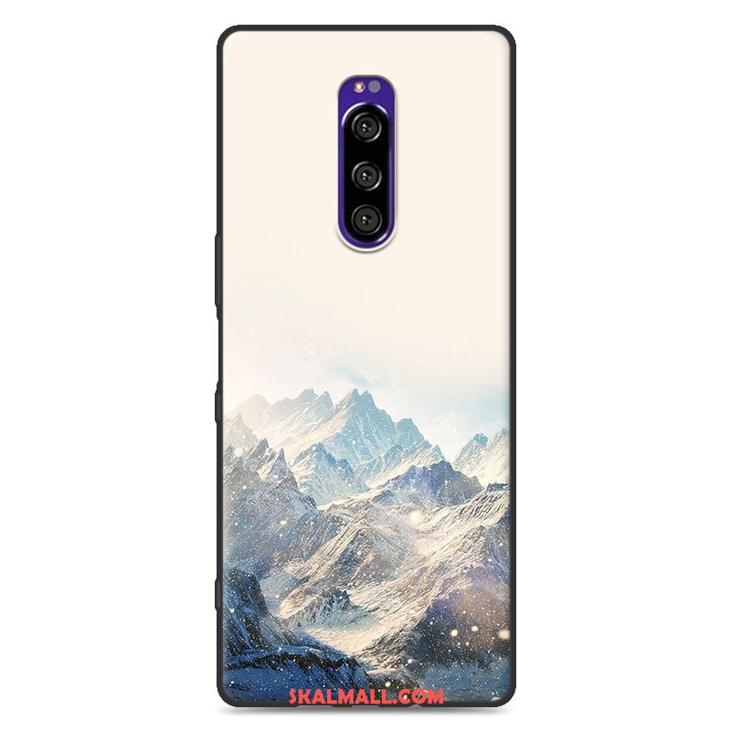 Sony Xperia 1 Skal Mobil Telefon All Inclusive Landskap Mjuk Grön Fodral Billig