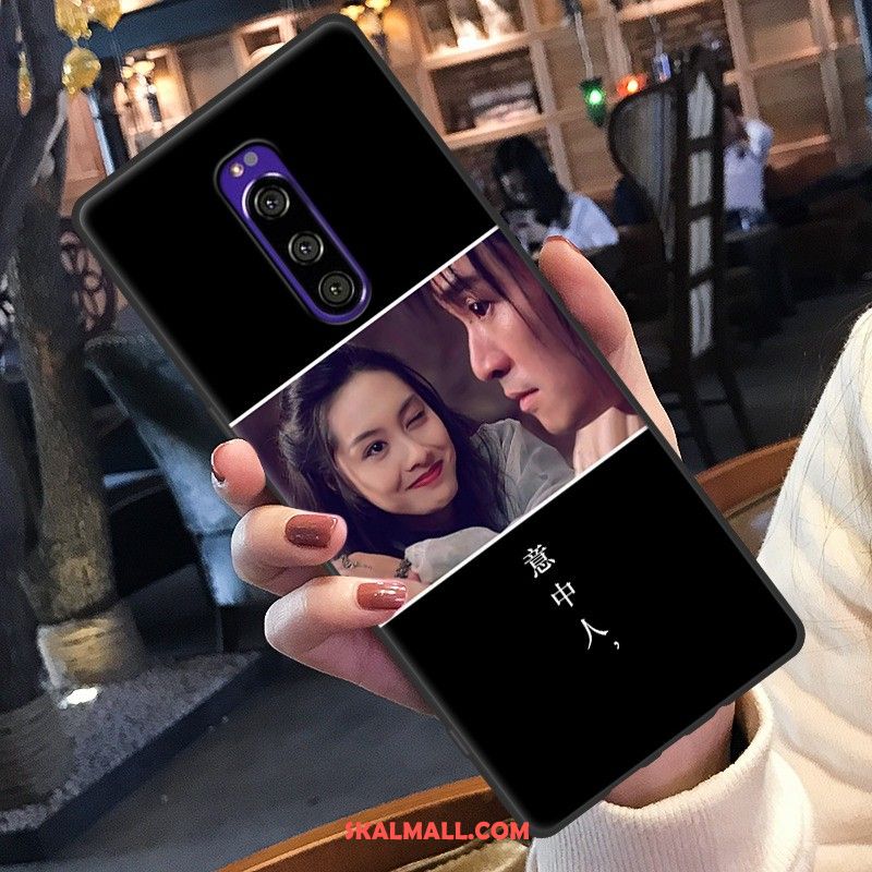 Sony Xperia 1 Skal Personlighet Mjuk Svart Silikon Kreativa Billigt