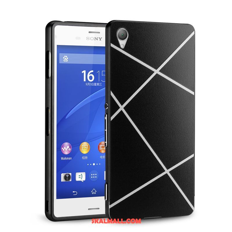 Sony Xperia E5 Skal Fallskydd Mobil Telefon Metall Frame Grön På Rea