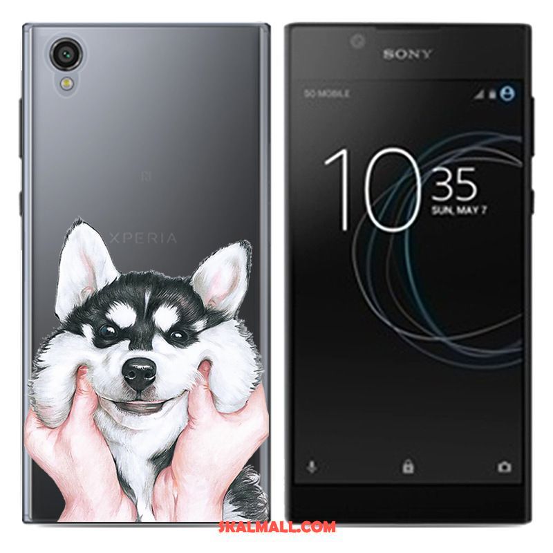 Sony Xperia L1 Skal Fallskydd Kreativa Målade Pu Mobil Telefon Rea