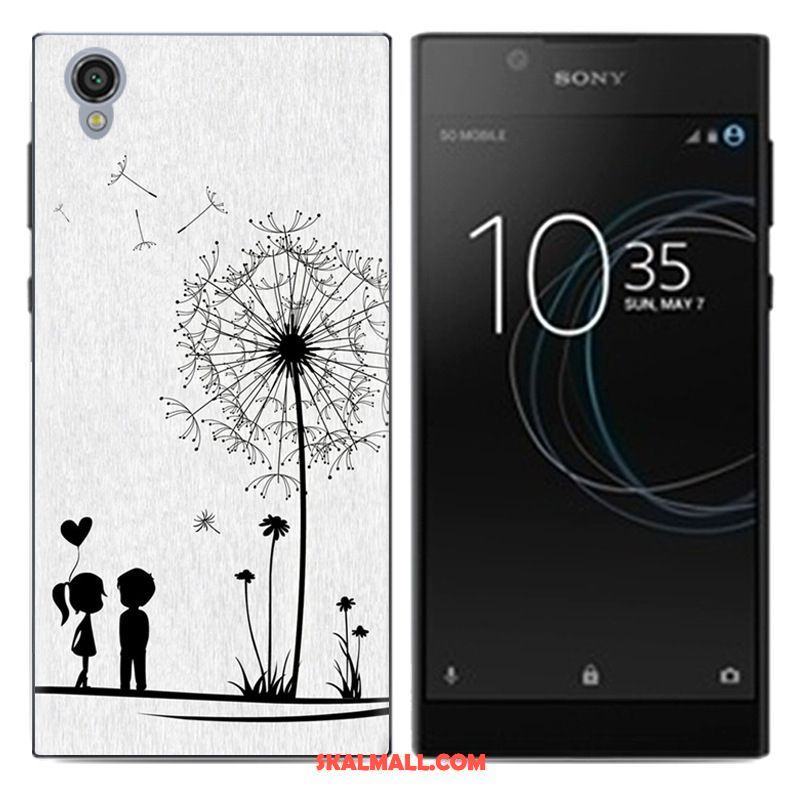 Sony Xperia L1 Skal Fallskydd Kreativa Målade Pu Mobil Telefon Rea