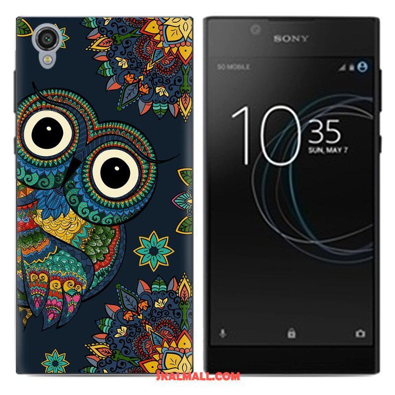 Sony Xperia L1 Skal Kreativa Trend Tecknat Mobil Telefon Svart Köpa