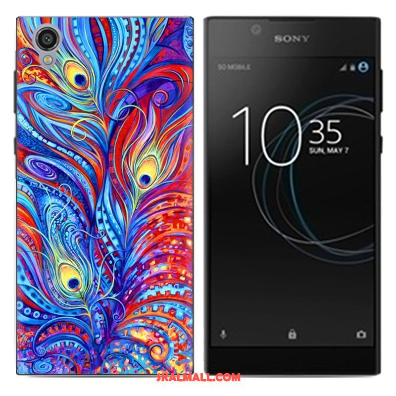 Sony Xperia L1 Skal Kreativa Trend Tecknat Mobil Telefon Svart Köpa