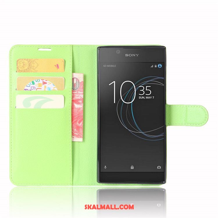 Sony Xperia L1 Skal Plånbok Skydd Täcka Läderfodral Mobil Telefon Fodral Till Salu