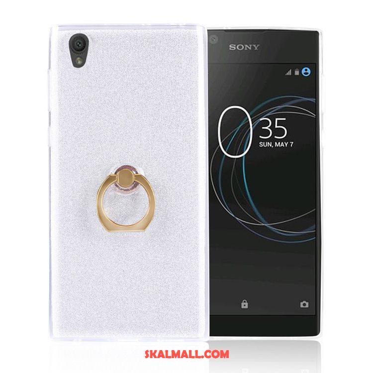 Sony Xperia L1 Skal Svart Ring Pulver Silikon Fallskydd Fodral Billigt