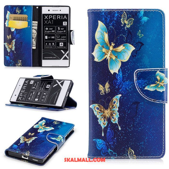 Sony Xperia Xa Skal Vit Clamshell Tecknat Mjuk Skydd Fodral Billiga