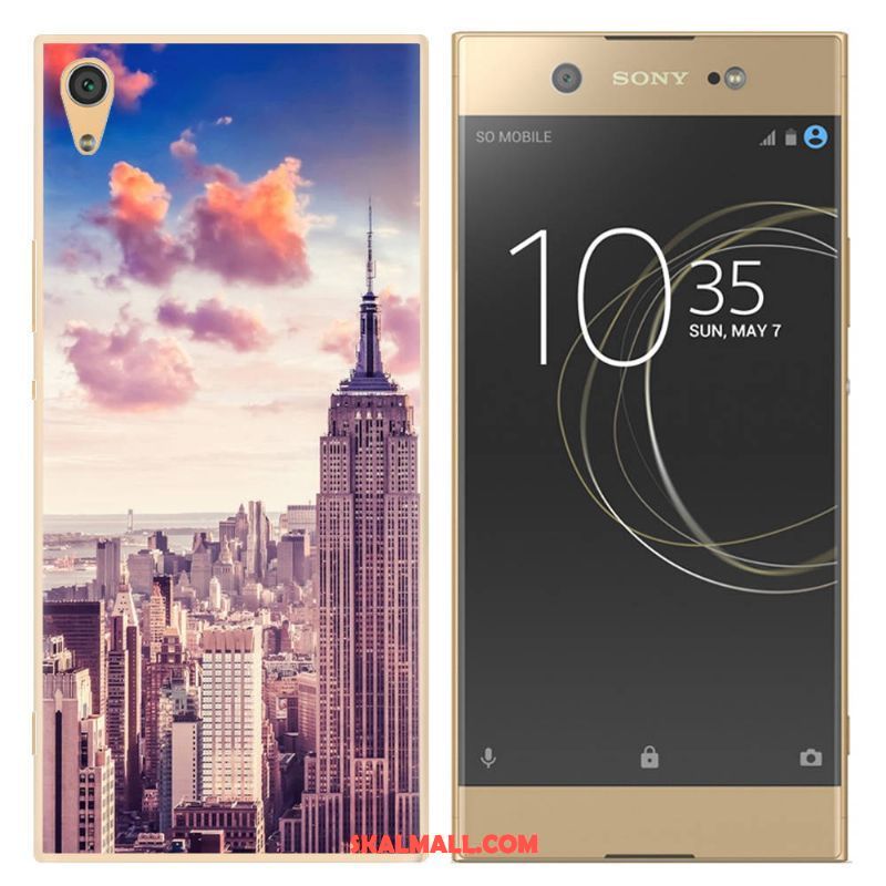 Sony Xperia Xa Ultra Skal Landskap Mobil Telefon Trend Vit Grön Billigt