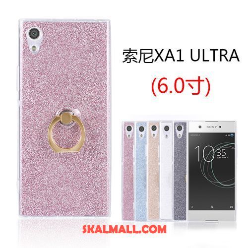 Sony Xperia Xa Ultra Skal Rosa Mjuk Pulver Ring Mobil Telefon Billig