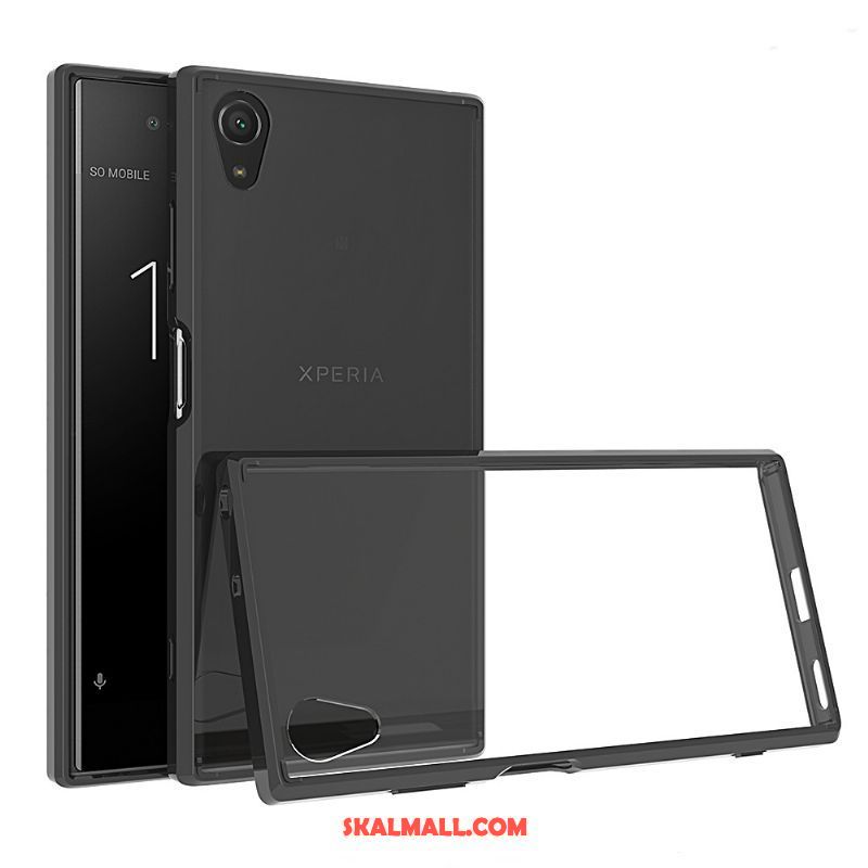 Sony Xperia Xa1 Plus Skal Frame Vit Europa Fallskydd Mobil Telefon Billiga