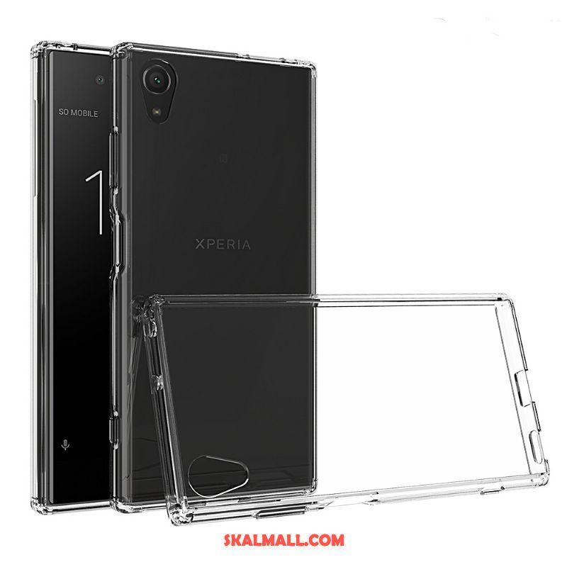 Sony Xperia Xa1 Plus Skal Frame Vit Europa Fallskydd Mobil Telefon Billiga