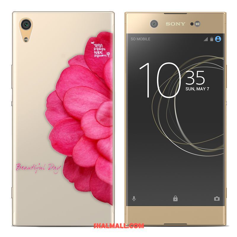 Sony Xperia Xa1 Plus Skal Leopard Mjuk Silikon Kreativa Målade Till Salu