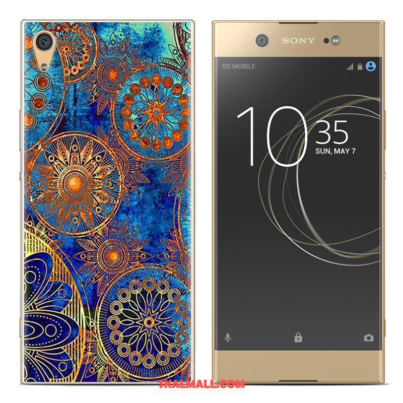 Sony Xperia Xa1 Plus Skal Leopard Mjuk Silikon Kreativa Målade Till Salu