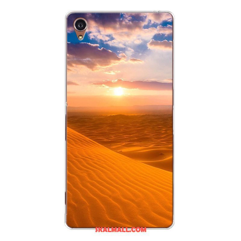 Sony Xperia Xa1 Skal All Inclusive Mjuk Landskap Rosa Silikon Köpa